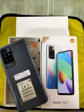 Xiomi redmi 10 ram 4/64 gk mulus
