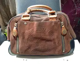 Tas Lv Louis vuitton original coklat second