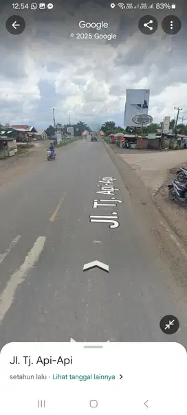 54 Ha TAA Tanah Tanjung Api² Murah Banyuasin gudang pabrik palembang