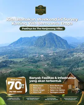 KAVLING TANAH PP2 SHM VIEW GUNUNG HANJAWONG BOGOR TIMUR