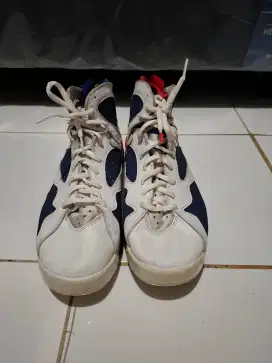 Dijual Sepatu Basket Air Jordan Retro 7 Second Mantap.