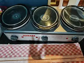 Hamada Slow Cooker 3 Tube