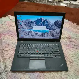 LAPTOP LENOVO THINKPAD T450 CORE I5 RAM 8GB SSD 128GB LAYAR 14 INCH