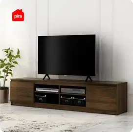 Meja TV Panjang - Coklat Tua