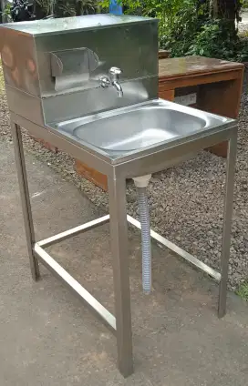 Wastafel stainless