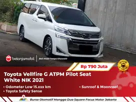 [ LOW KM ] Toyota Vellfire G ATPM TSS Pilot Seat White 2021/2022