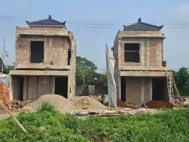 Rumah bata merah berkonsep ECO living
