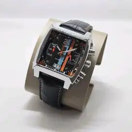TAG Monaco Chronograph Analog Tali kulit