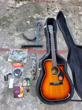 Gitar Fender CC140 SCE-VS+Hardcase&Aksesoris
