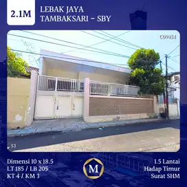 Rumah Lebak Jaya Tambaksari Kenjeran dkt Kapas Krampung Kapasan MERR