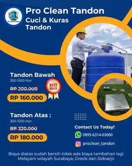 Jasa Kuras Tandon Profesional