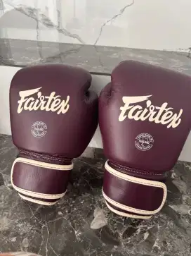 fairtex boxing glove muay thai leather new 100% asli thailand