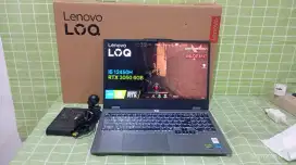 Lenovo LOQ 15 core i5 RTX3050 6gb garansi 15 bulan like new no minus