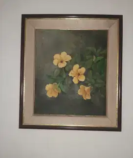 Lukisan Kembang Jadul.