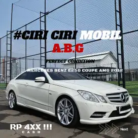 [7 G-TRONIC] MERCEDES BENZ E250 COUPE AMG 2012 / 2013