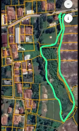 Jual BU Lahan Perkebunan Cibarusah Cikarang Utara luas 4200m SHM