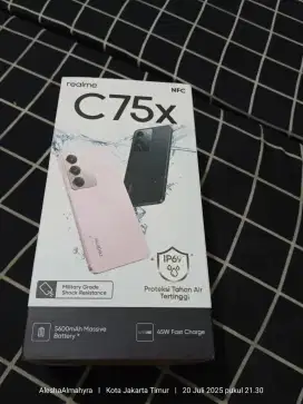 Realme C75x second mulus