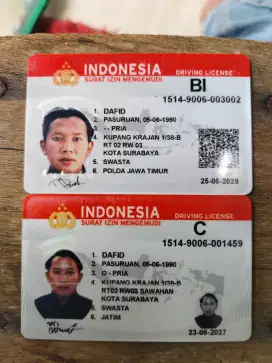 Driver SIM-B1 siap bekerja