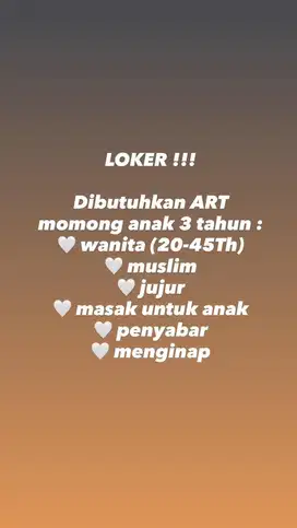 BUTUH ART SEGERA
