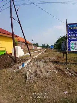 Tanah murah Sidoarjo barat