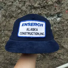 Topi Corduroy Vintage Patch Brodir Made In USA