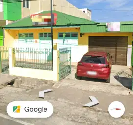 Jual/kontrak Rumah/toko SHM, tanah tembus jalan belakang