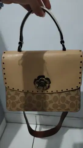 Coach Parker Top Handle in Signature Canvas- 53349