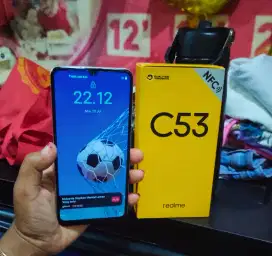 Realme c53 ram 6+6/128 Fullset Mulus Nomines