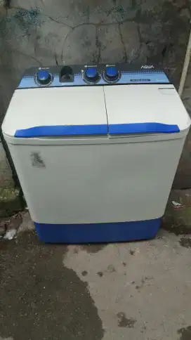Mesin cuci bekas 2 tabung