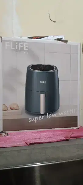 Air Fryer merk Flife... Kondisi baru... Low watt. Goreng tanpa minyak