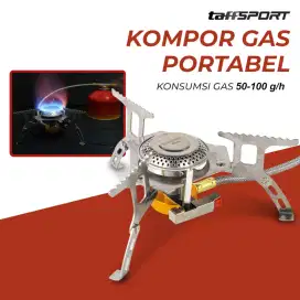 Kompor Gas Portable Lipat Outdoor Ultralight Camping Stove