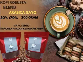 Kopi robusta blend arabica gayo premium