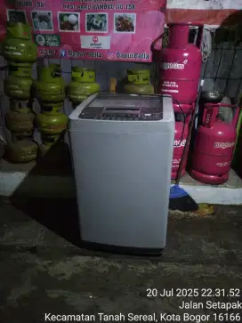 Mesin cuci 1Tabung merek LG TURBO DRUM
