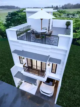 Rumah murah mewah 3 KT 2 lantai+rooftop jagakarsa jakarta selatan