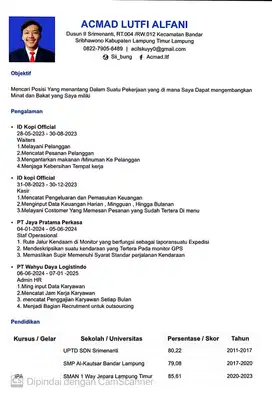 Mencari Pekerjaan (Inpo Lokernya)