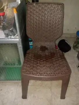 kursi rotan plastik sintetis