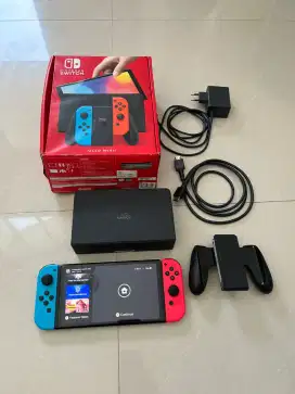Nintendo Switch OLED fulset minus strap