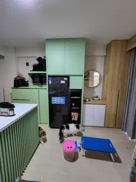 Di jual Unit cantik 3bd jadi 2bd apartemen basura city