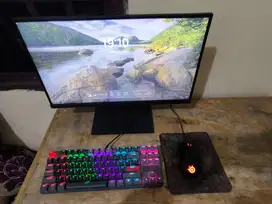 PC Gaming AMD Ryzen 5 3400G +  Nvidia GTX 1030 3GB + Monitor 24inch
