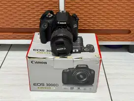 Canon eos 3000d mulus fullset no minus