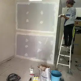 Tukang perbaikan atap bocor renovasi pasang baja ringan plafon PVC GRC