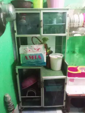 jual cepat rak piring almunium