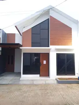 Perumahan di depok nempel jalan raya besar