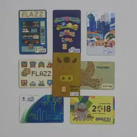Kartu EMoney EToll Brizzi TapCash Flazz Preloved