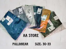 Celana pria bahan katun chinos