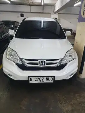 Honda Crv 2010 2.4 Putih Mulus Pajak Panjang Low KM Bagus Sekali