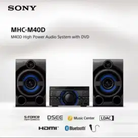 SONY HIFI SPEAKER AKTIF MHC-40D