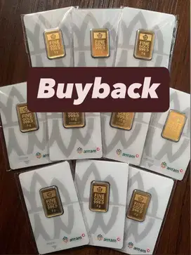 Buyback , Dibeli , Terima Jual Emas Logam Mulia Antam RM