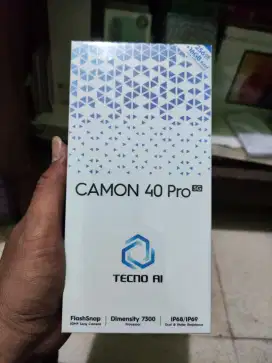 Tecno Camon 40 Pro 5G 8/256GB Garansi Resmi