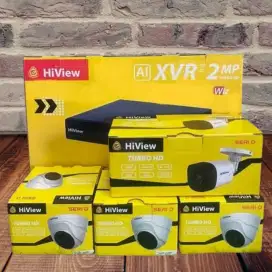Paket CCTV 4 Camera Hiview Full HD 1080p